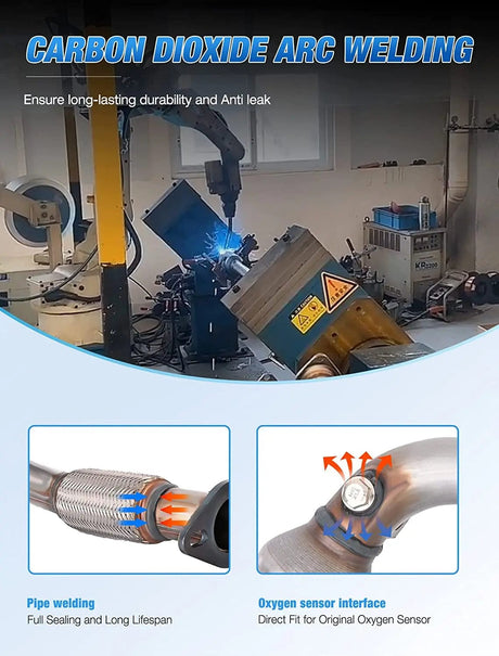 Catalytic Converter 2010 2011 2012 2013 2014 Chevy Equinox GMC Terrain & 2012 2013 2014 2015 Captiva Sport 2.4L Catalytic Converter