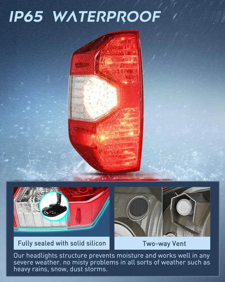 2014-2021 Toyota Tundra Taillight Assembly Rear Lamp Replacement OE Style Driver Side Nilight
