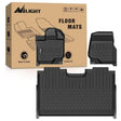 2015-2024 Ford F150 Lightning SuperCrew Cab TPE Floor Mats Nilight