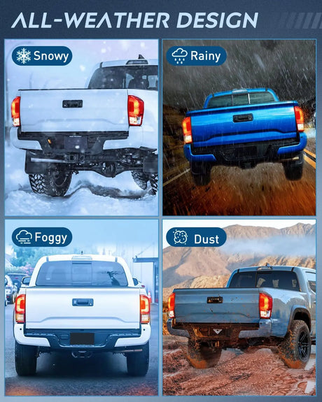 2016-2023 Toyota Tacoma Taillight Assembly Rear Lamp Replacement OE Style Driver Side Nilight