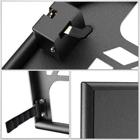 2018-2023 Jeep Wrangler JL | 2020-2023 Gladiator JT 2Door Front Tubular Doors with Side View Mirrors Nilight
