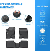 2020-2024 Ford Escape Hybrid TPE Floor Mats Nilight