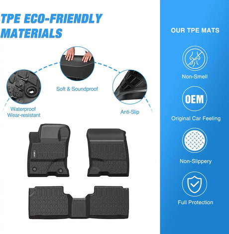 2020-2024 Ford Escape Hybrid TPE Floor Mats Nilight