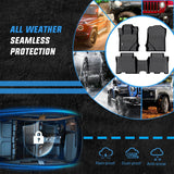 2021-2024 Ford Bronco 4 Door TPE Floor Mats Nilight