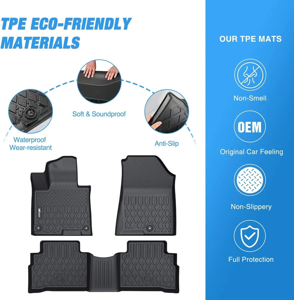 Floor Mat 2023 2024 2025 Kia Sportage Non-Hybrid TPE Floor Mats