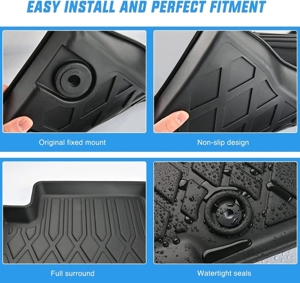 Floor Mat 2023 2024 2025 Kia Sportage Non-Hybrid TPE Floor Mats