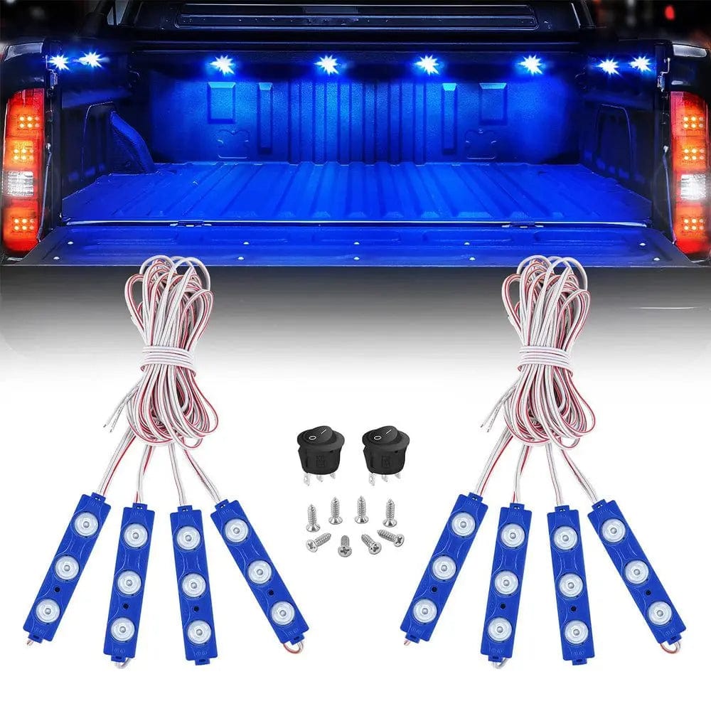 24 LEDs Blue Ultra-Bright Light Kit (8 Pcs) - Nilight