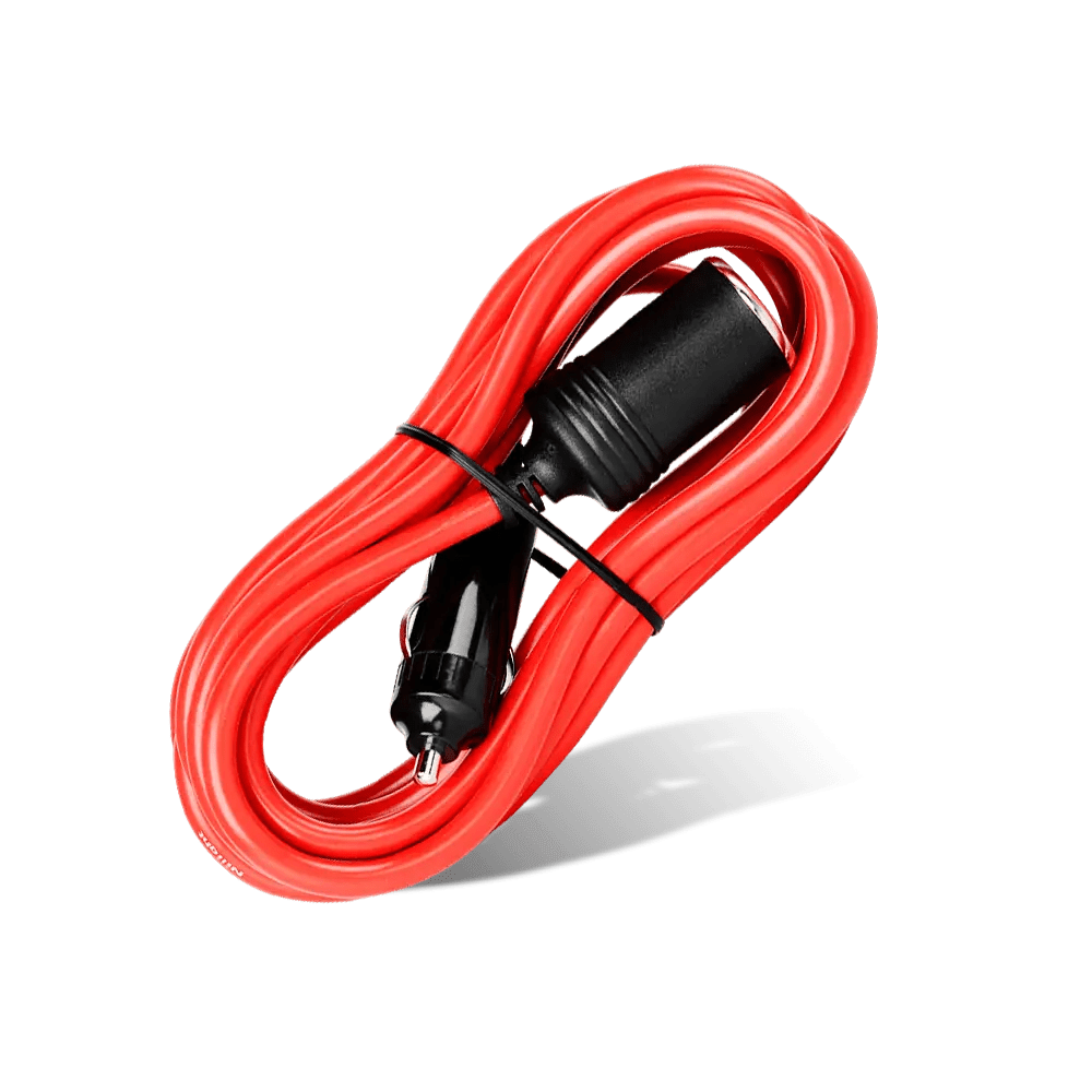 car cigarette lighter extension lead Nilight Cigarette Lighter Extension Cord Cable Heavy Duty 6FT 12V/24V Car Charger with Cigarette Lighter Plug Cigarette Lighter Socket,2 Years