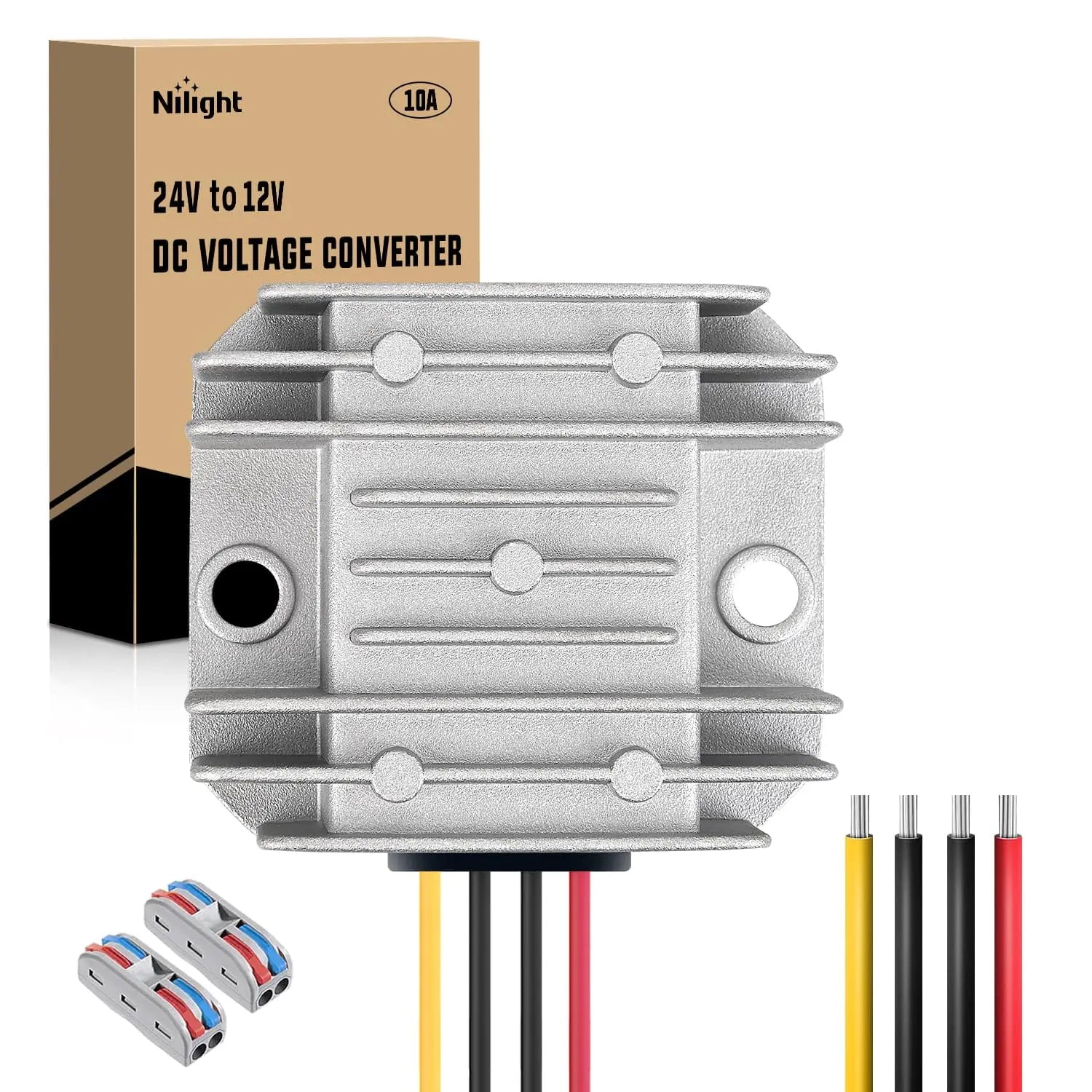 Convertisseur DC-DC 48V Vers 12V 10A 120W - Module Alimentation Étanche IP68
