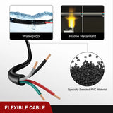 25Ft 4Pin Trailer Extension Cable Nilight