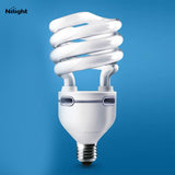 Fluorescent electric light bulbs