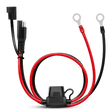 Wiring Harness Kit 2FT SAE DC Extension Cable Ring Terminal Harness Wire 2Pin Plug Cable