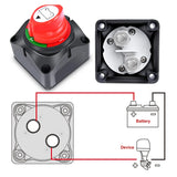 2Pcs 12V-48V DC Battery Disconnect Switch Nilight