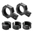 Mounting Accessory Vertical Bar Clamp Mount Bracket Kits 1"/1.5"/1.75"/2" (Pair)
