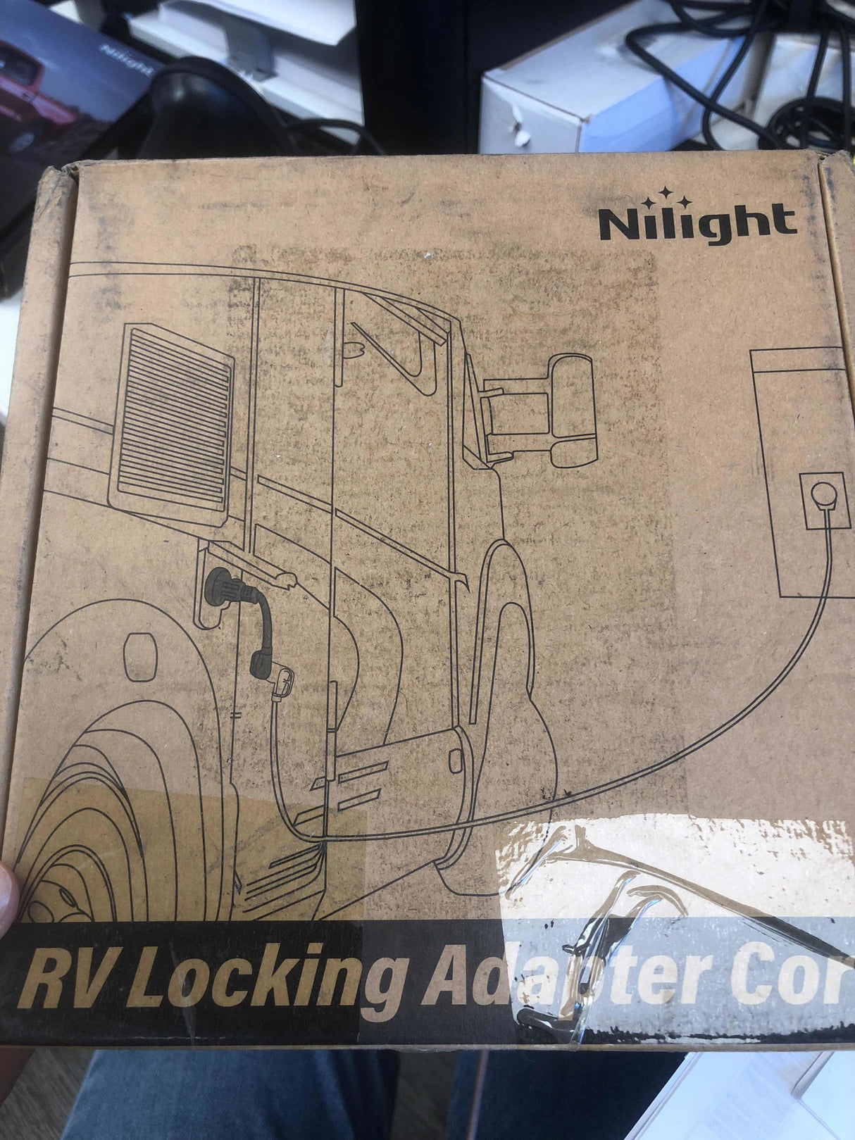 50AMP to 30AMP RV Locking Adapter Cord (25% OFF Final Checkout)