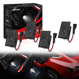 Nilight Door Projector Puddle Lights Compatible with Tesla Model 3/Y/S/X, Welcome Courtesy Step Door Interior Lamps Super Bright, 4-Pack