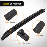 Nilight Aluminum Roof Rack Cross Bars Fit for Toyota Tacoma Double Cab 2005-2023