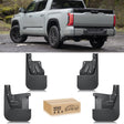 Nilight Front & Rear Set Mud Flaps for Toyota Tundra 2022 2023 2024 2025