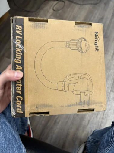 50AMP to 30AMP RV Locking Adapter Cord (25% OFF Final Checkout)