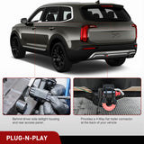 Nilight 4 Pin Trailer Wiring Harness Kit 56490 Vehicle Standard 4 Way Connector Custom for 2023 2024 2025 Kia Telluride LX Telluride S Simple Fit Tow Hitch