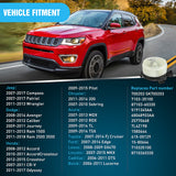 Nilight HVAC Heater Blower Motor Fit for Dodge Avenger 2008-2014, Ram 1500 2500 3500, Honda Accord 2008-2012, Chrysler Sebring Ford Jeep Acura Subaru Jaguar Lincoln Replaces # 5012701AB,700012