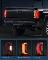 Taillight Assembly Taillight Assembly Compatible with 2016 2017 2018 GMC Sierra Tail Light with LED Type OE Style Rear Lamp Replacement Driver and Passenger Side