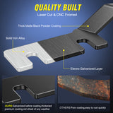 Nilight Ditch Light Brackets Hood Hinges Mount Bracket Kit for Auxiliary Offroad LED Pods Work Lighting Compatible with Ford Ranger 2019 2020 2021 2022 2023