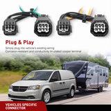 4 Pin Trailer Wiring Harness Kit 56331 for2011 2012 2013 2014 2015 2016 2017 2018 2019 2020 Dodge Grand Caravan Chrysler Town & Country Ram C/V