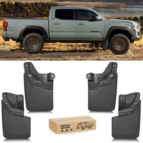 Nilight Mud Flaps for Toyota Tacoma 2016-2023