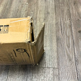 Pre-Owned 5-Drawer Plastic Storage Tower Organizer with Fabric Bins & Sturdy Metal Frame - Compact Space-Saving Design for Bedroom, Closet, Living Room