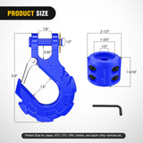 winch hook 3/8 inch Grade 70 Winch Hook Blue