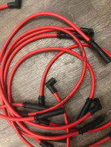 Spark Plug Wire 10.5 mm Straight Boots High Performance Ignition Wire Compatible with Chevy SBC BBC 305 350 454 Electronic V8 Engine with HEI Distributor (25% OFF Final Checkout)