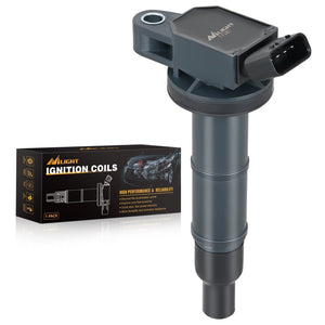 Ignition Coil C1330 5C1299 90919-02244 Fit for 2002 2003 2004 2005 2006 2007 2008 2009 2010 2011 2012 2013 2014 2015 Toyota 2003 04 2009 Camry RAV4 Corolla Highlander Matrix Solara Lexus Pontiac Scion automotive replacement