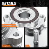 Motor Vehicle Parts Rear Wheel Bearing and Hub Assembly for Subaru Forester 2014 2015 2016 2017 2018, Impreza 2012-2019 2020-2021, Crosstrek 2016-2021, XV Crosstrek 2013-2015 with 5-Lug, OEM 512518