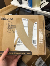 12LED Emergency Strobe Traffic Advisor Light Bar 2 in 1 Amber White Dash Warning Safety Flashing Lights Front/Rear Windshield Construction Lights for Trucks Cars Plow Police Vehicles (25% OFF Final Checkout)