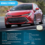 Nilight AC Heater Blower Motor Fan Assembly Fit for Toyota Corolla 2009-2018(Only for AUTO A/C), Prius 2010-2015, Prius V 2012-2017 (for 3 Prong Connect Only) Replace#87103-02210 700249