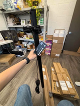 144LED Traffic Advisor Strobe Light Bar with Controller Red Blue Emergency Warning Lights Hazard Interior Front/Rear Windshield Flashing for Cars Plow Trucks Construction Vehicles (25% OFF Final Checkout)