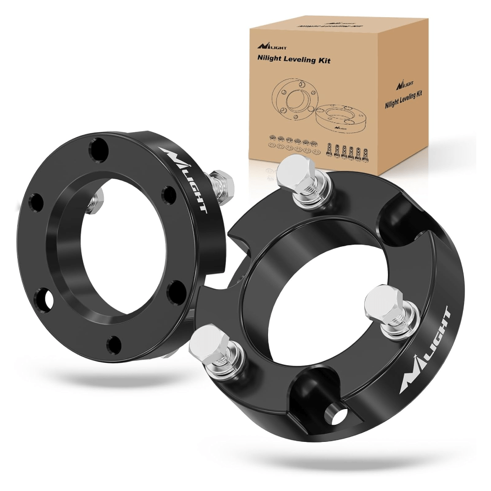 2" Tundra Leveling Lift Kit for 4x4 4x2 2007-2022 TUNDRA 2WD 4WD Front Raise Suspension Strut Spacers Nilight