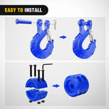 3/8 inch Grade 70 Winch Hook Blue Nilight