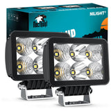 3.3 Inch 6LED Spot Flood Built-in EMC LED Pod Lights (Pair) Nilight
