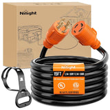 30Amp 15FT Generator Extension Cord Nilight