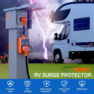 RV Parts 30Amp RV Surge Protector Circuit