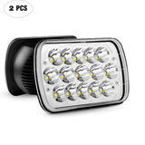 LED Headlight LED Headlights Nilight 7x6 5x7 45W Hi/Lo LED Sealed Beam Headlamp for Jeep Wrangler YJ Cherokee XJ Trucks 4X4 Offroad H6054 6053 6052 5054 Replacement Replacement, 2 Years Warranty