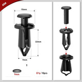 35 Pcs Car Push Retainer Clips Kits For Infiniti G35 G37 FX35 FX45 EX35 Nissan 370Z 350Z Nilight