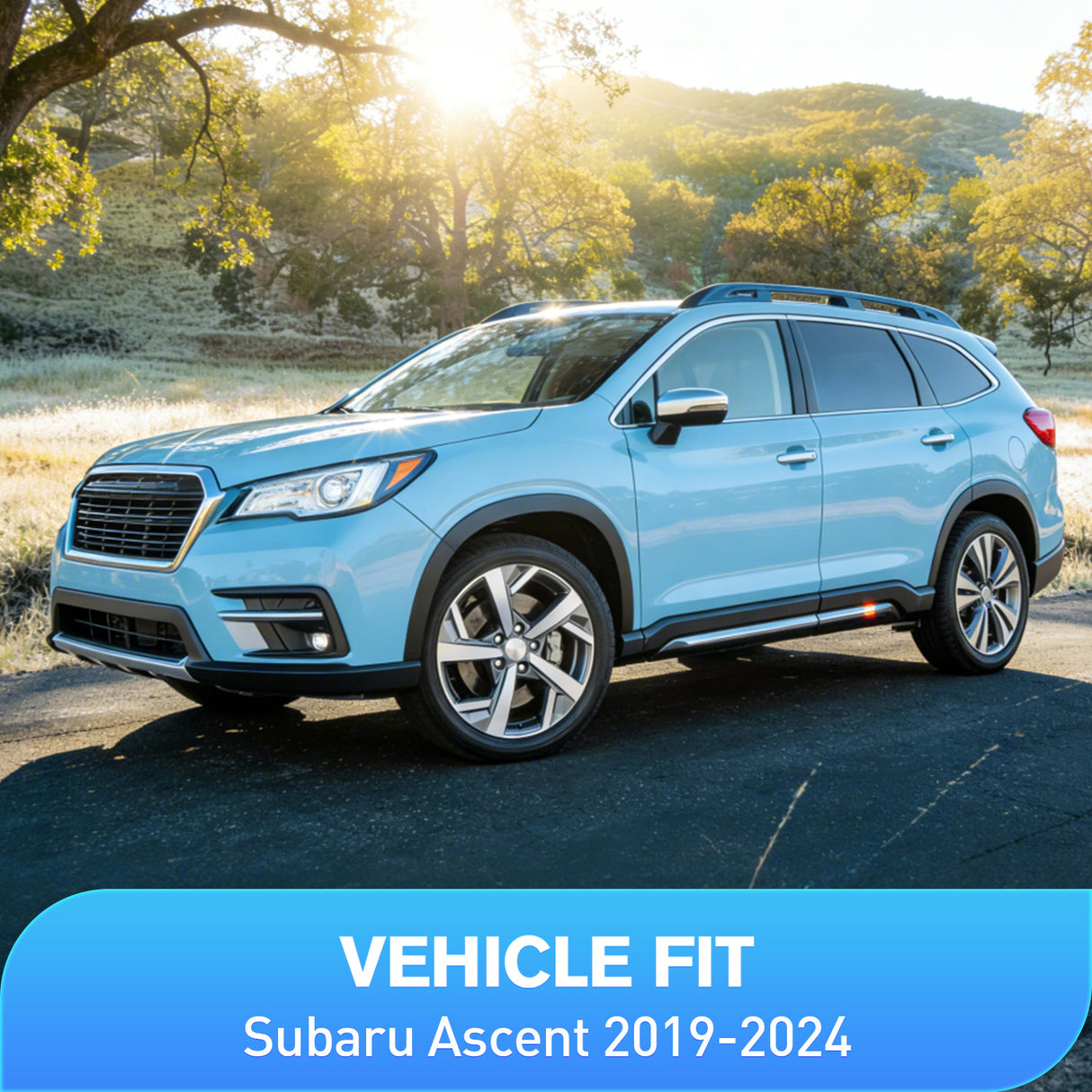 Vent Window Visors for Ascent 2019 2020 2021 2022 2023 2024, in-Channel Rain Guards, Original Window Deflectors-4PCS