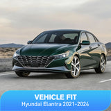 Rain Guards for Hyundai Elantra 2021 2022 2023 2024 2025, Vent Window Visors, Original Window Deflectors-4PCS