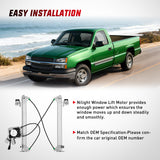 741-579 Window Regulator and Motor Rear Passenger Side Compatible with Cadillac Escalade/Chevy Avalanche/Silverado/GMC Sierra Yukon 1500 2500 3500 2000 2001 2002 2003 2004 2005 2006 2007