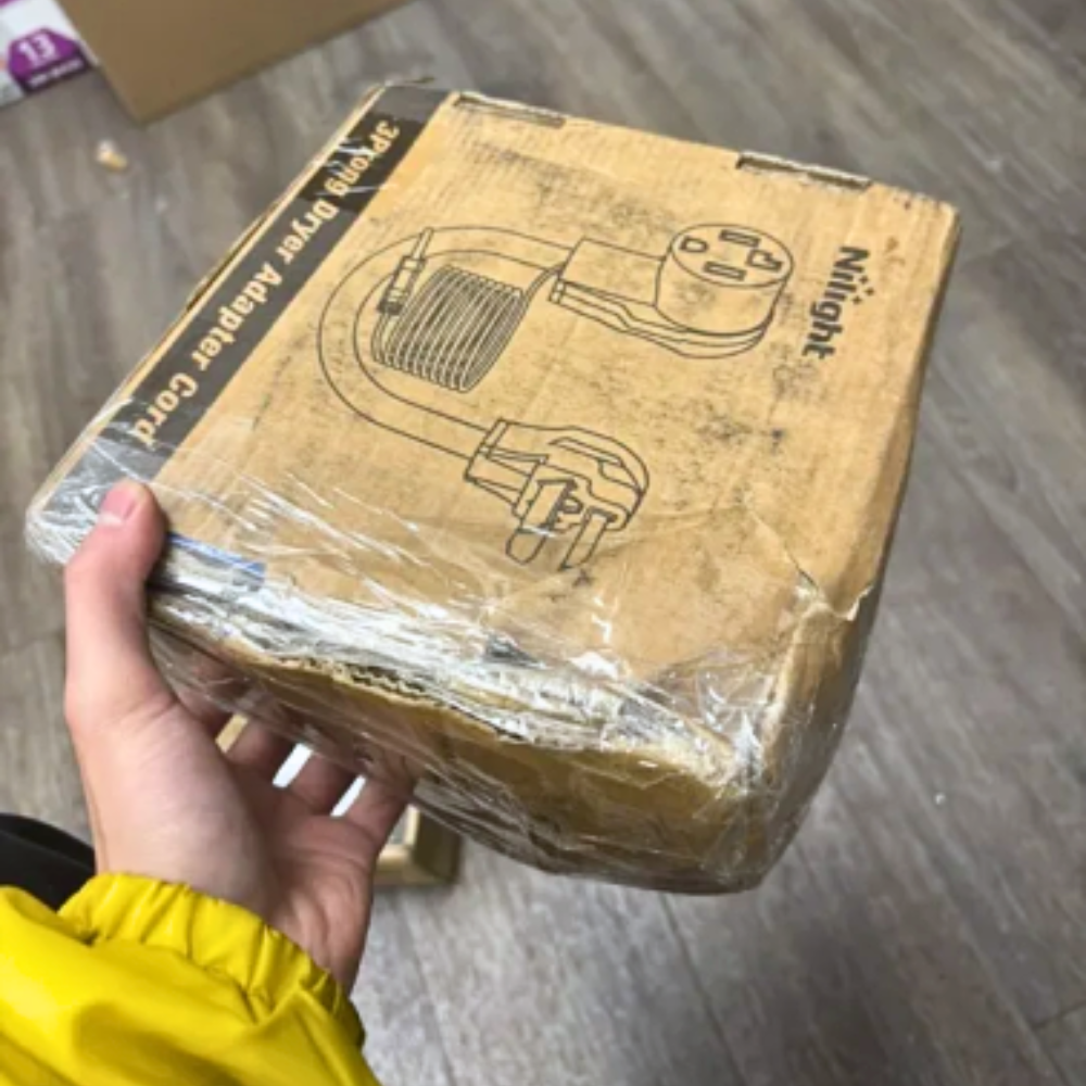 EV Dryer Adapter Cord 30 Amp to 30Amp 3 Prong 125V 3750 Watt Pure Copper Dryers Old Outlet New Plug Conversion Heavy Duty 10 Gauge Wires 10-30P to 14-30R 30M/30F (25% OFF Final Checkout)