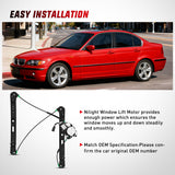 741-484 Power Window Regulator/Motor Front Driver Side Compatible with BMW E46 325i 328i 330i 1999 2000 2001 2002 2003 2004 2005 Sedan