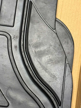 Floor Mat 4Pcs Rubber Cargo Mats Universal Trim to fit Most Vehicles (25% OFF Final Checkout)